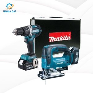 Bộ sản phẩm dùng pin 18V Makita DLX2202TX1