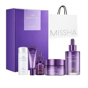 Bộ sản phẩm dưỡng da ban đêm Missha Time Revolution Night Repair