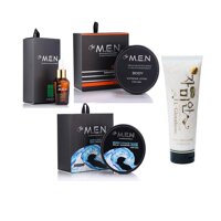 Bộ sản phẩm dưỡng da cho nam Face SerumThe M.E.N 30ml + Mask Body Face The M.E.N 300g + Body Lotion The M.E.N 300g + Kem Tẩy Tế bào chết L-Glutathione 300g