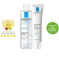 Bộ Sản Phẩm Dưỡng, Làm Sạch, Giảm Nhờn Và Giảm Mụn Ngừa Thâm 12h La Roche-Posay Effaclar Duo+ 40ml