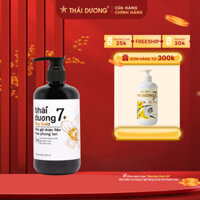Bộ sản phẩm dưỡng tóc dầu gội Thái Dương 7 Plus Gold 500ml và sữa tắm Thái Dương 7 Plus Gold 500ml