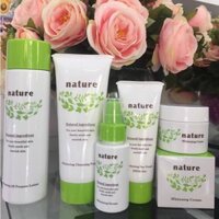 Bộ sản phẩm dưỡng trắng da Nhật Bản Naris Nature Whitening