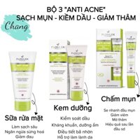 Bộ sản phẩm Floslek Anti Ance Antibacterial chăm sóc da dầu mụn, da hỗn hợp