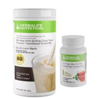 Bộ Sản Phẩm Giảm Cân Herbalife Chính Hãng Sữa Herbalife F1 Và Trà Cô Đặc