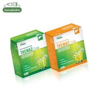 Bộ Sản Phẩm Giảm Mụn, Ngăn Ngừa Mụn Trứng Cá (Bột Sủi Themaz Vị Cam + Bột Sủi Themaz Vị Chanh + Kem THEMAZ Acne Fast)