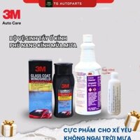 Bộ sản phẩm Kem tẩy ố 3M (100ml) và Dung dịch phủ nano chống bám nước kính (200ml)