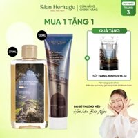 Bộ Sản Phẩm Làm Sạch & Cấp Ẩm Cho Da Dầu Mụn SKIN HERITAGE Toner Sơn Đoòng 273ml và Sữa rửa mặt Bến Thành 120ml