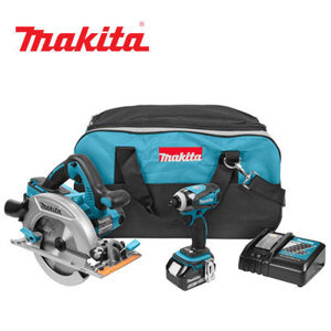 Bộ sản phẩm máy cưa, máy khoan chạy pin Makita DLX2085M