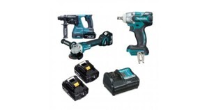 Bộ sản phẩm máy dùng pin Makita DLX3131JX1