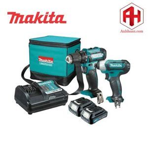 Bộ sản phẩm máy khoan, vặn vít Makita CLX224S