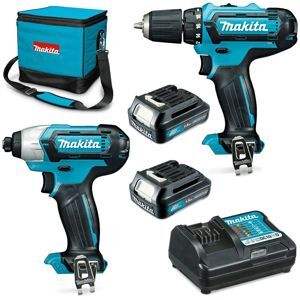 Bộ sản phẩm máy khoan, vặn vít Makita CLX224S