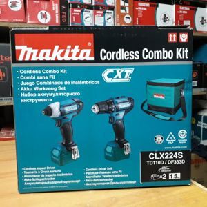 Bộ sản phẩm máy khoan, vặn vít Makita CLX224S