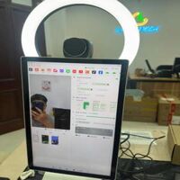 Bộ Sản Phẩm Máy Livestream Tabcut, tích hợp quay video bán hàng Facebook, Tiktok  Option Camera 2K –
