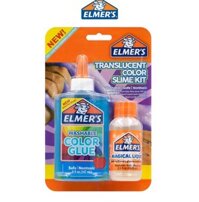 Bộ sản phẩm mini làm slime - Xanh dương