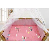 Bộ Sản Phẩm (Nệm Mùng Vây Gap) Dành Cho Nôi Cũi Em Bé