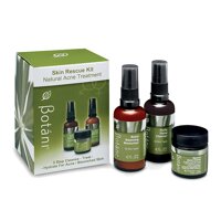 Bộ sản phẩm organic chăm sóc da mụn Botáni Rescue Skin Kit