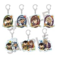 Bộ sản phẩm phong cách móc khoá Anh Quốc 2022 - Conan Kid Amuro Haibara