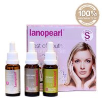 Bộ sản phẩm serum cho da nhạy cảm Lanopearl Best of Youth Serum Gift Set