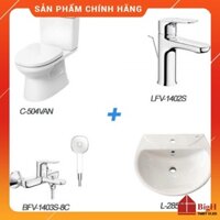 Bộ sản phẩm siêu Khuyến mại C-504VAN＋L-285V+LFV-1402S+BFV-1403S-8C  - Vật liệu xây dựng BigH