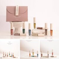 Bộ sản phẩm sơn móng tay loang Hàn quốc Muse Ink ver 4 'The Skin Edition' - The Favori với 9 màu khô tự nhiên và độc đáo