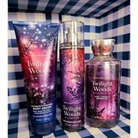 Bộ Sản Phẩm Sữa Tắm Lotion Xịt Thơm Dưỡng Mịn Da Toàn Thân Bath & Body Works - TWILIGHT WOODS