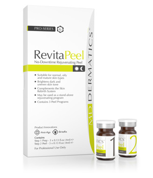 Bộ sản phẩm tẩy tế bào chết, tái tạo da MD Dermatics RevitaPeel