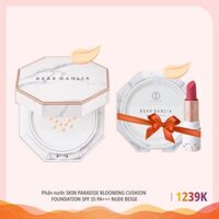 Bộ sản phẩm trang điểm Dear Dahlia #3 Nude Beige (Phấn Nước + Lõi + Son)