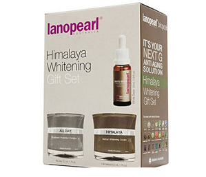 Bộ sản phẩm trị nám & dưỡng trắng da Lanopearl Himalaya Whitening Gift Set