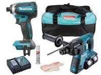 BỘ SẢN PHẨM(DHR263+DTD149)(18V) Makita DLX2242PM1