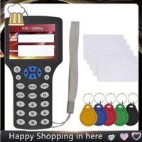 Bộ sao chép thẻ thông minh RFID 10 tần số + Thẻ / Móc khóa 5XID 125K 13.56 MHz Bộ sao chép chìa khóa máy photocopy RFID