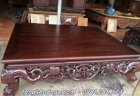 Bộ Sập Ngũ Phúc cổ chân Lân gỗ gụ 1m6