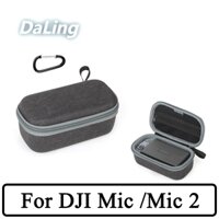 Bộ sắp xếp micro không dây cho DJI Mic / Mic 2 Hộp đựng micro không dây Vỏ bảo vệ Mic / Mic 2 Túi phụ kiện