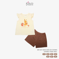 Bộ Sát Nách Bé Gái Chong Chóng Tre
