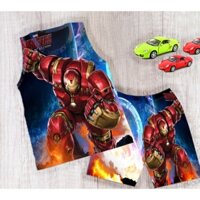 Bộ sát nách in 3D hình iron man