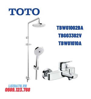 Bộ sen cây nóng lạnh Toto TBW01002BA/TBG03302V/TBW01010A