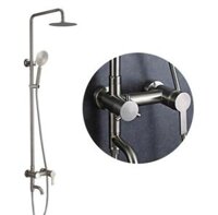Bộ Sen Cây Tắm Đứng Nóng Lạnh INOX SUS 304 Cao Cấp Đầy Đủ - Hàng Chính Hãng KG  - Sen cây tròn