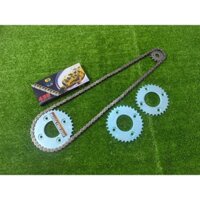 Bộ sên nhông dĩa Độ Wave RS/S110/A110/RSX/BLADE 14-30-32-34 Răn