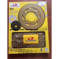 Bộ sên nhông dĩa RCB vàng cho xe Exciter 135/ Exciter 150