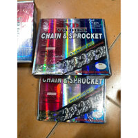 bộ sên nhông dĩa xe WAVE RS nhật 106 mắc hàng công đi loại 1