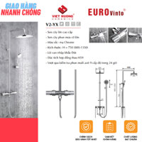 BỘ SEN TẮM ĐỒNG THAU NÓNG LẠNH EUROVINTO CAO CẤP MÃ V2B-FX, V2-FX, V2-YX