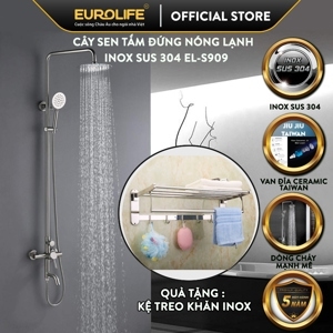Bộ sen tắm đứng nóng lạnh Eurolife EL-S909