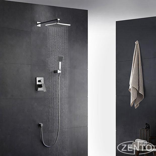 Bộ sen tắm nóng lạnh âm tường Zento ZT8668