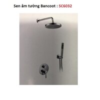 Bộ Sen tắm nóng lạnh âm tường Bancoot bát tròn, SC6032