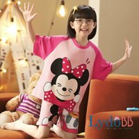 Bộ short thun Minnie cho bé gái.