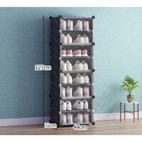 “BỎ SỈ” TỦ GIÀY NHỰA LẮP GHÉP 8 NGĂN ĐỰNG GIÀY DÉP (để được 16 đôi)