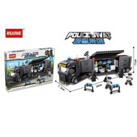 [Bộ siêu lớn] Lắp ráp Lego xe thông tin đặc nhiệm