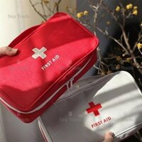 Bộ sơ cứu Bộ dụng cụ y tế Túi khẩn cấp Đồ dùng y tế tại nhà Túi lưu trữ (Chỉ túi)