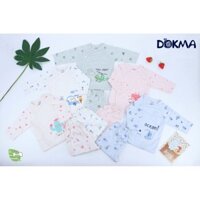 BỘ SƠ SINH CÀI LỆCH DÀI TAY DOKMA DB458