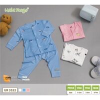 Bộ sơ sinh modal hoạ tiết Ualarogo Ur 3522