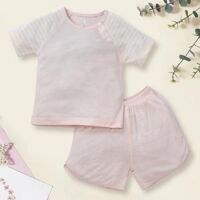 Bộ sơ sinh tính năng ngắn, vải lưới Animo I0322019 (12-24M,Cam)